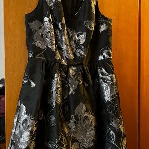 Black and Silver Party Dress